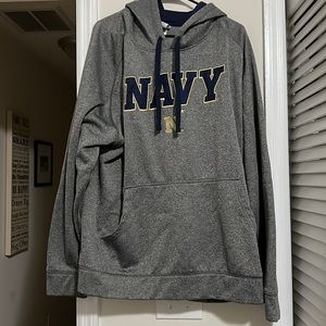 GO NAVY- hoodie 2xl